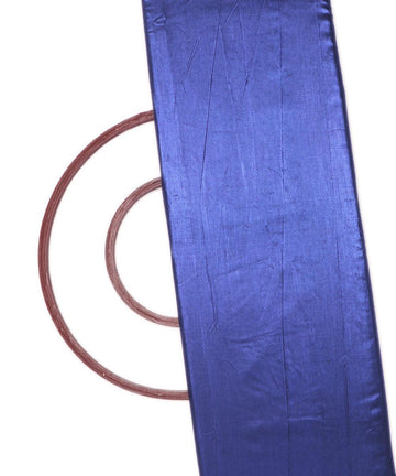Blue Colour Plain Shimmer Fabric